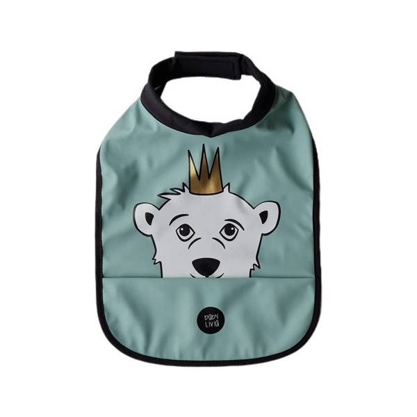 Baby Livia, Śliniak Mint Miś Baby Livia, Śliniak Mint Miś