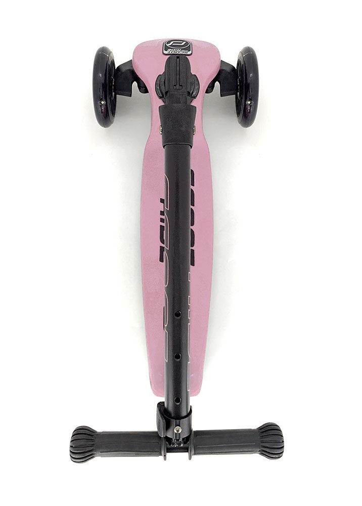 Scootandride, Highwaykick 3 LED Hulajnoga składana ze świecącymi kółkami 3+ Rose Scootandride, Highwaykick 3 LED Hulajnoga składana ze świecącymi kółkami 3+ Rose