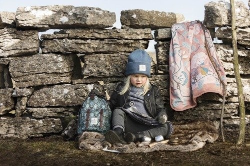 Elodie Details,  Czapka wełniana - Tender Blue 6-12 m