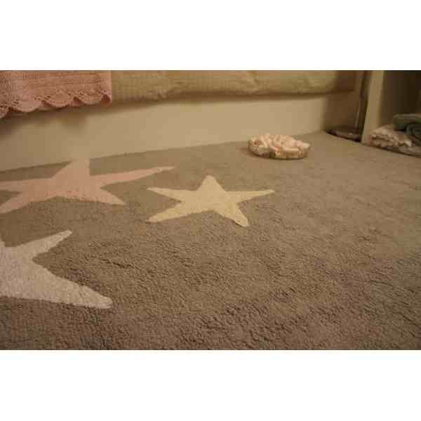 Dywan do prania w pralce Tres Estrellas Tricolor Rosa/Pink