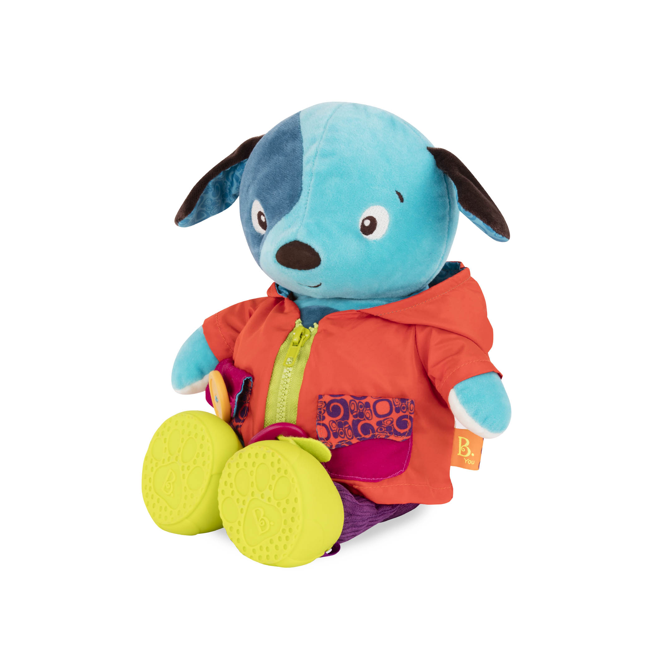 Btoys, Giggly Zippies Woofy – chichotek do nauki ubierania – PIESEK