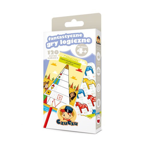 GRA FANTASTYCZNE GRY LOGICZNE 4+ CZUCZU GRA FANTASTYCZNE GRY LOGICZNE 4+ CZUCZU