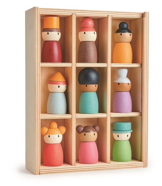 Tender Leaf Toys, Drewniane figurki do zabawy - Folk Hotel Tender Leaf Toys, Drewniane figurki do zabawy - Folk Hotel