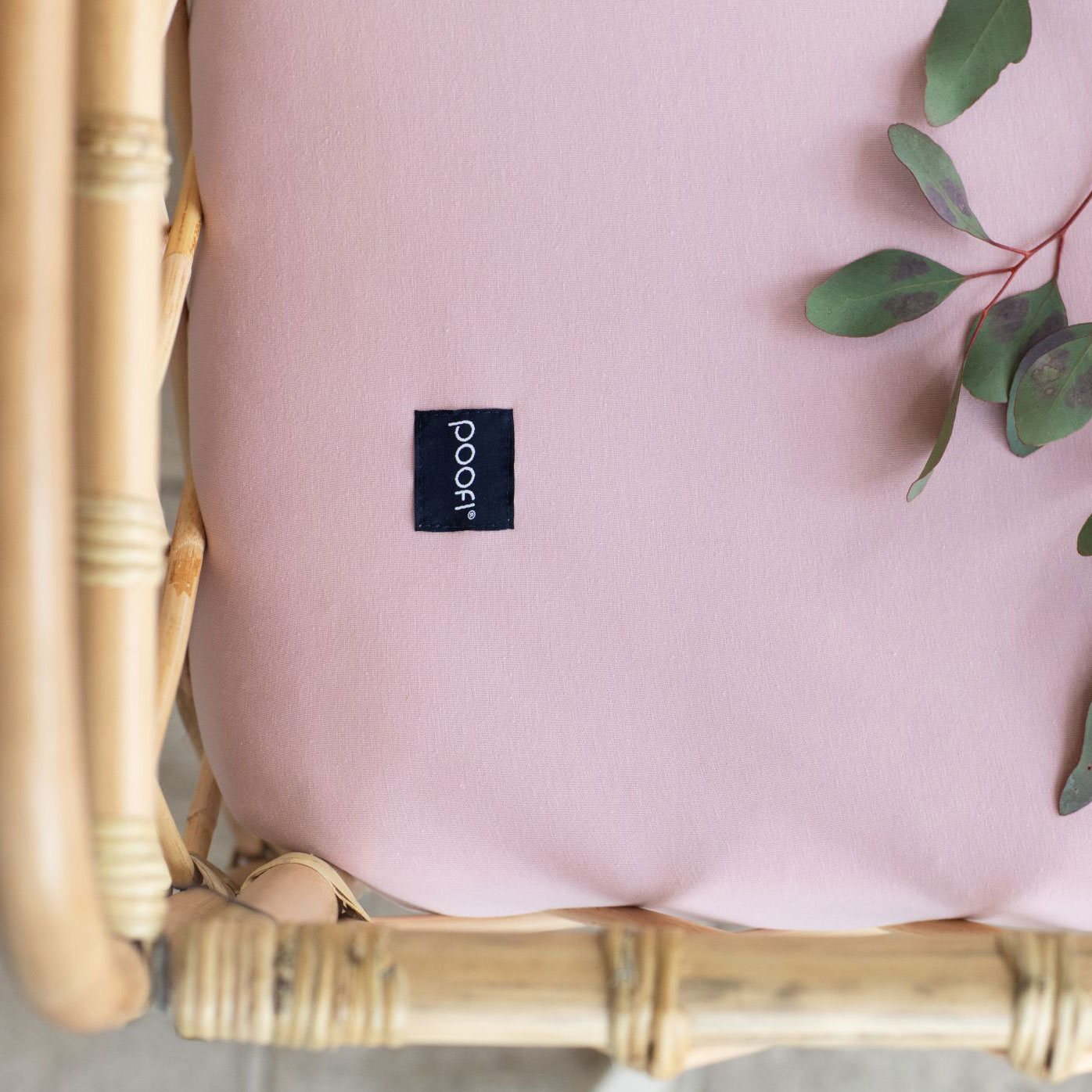 Poofi, Prześcieradło do gondoli Organic - piwonia