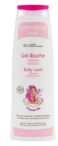 Alphanova Princesse Żel do Mycia Ciała dla Dziewczynek, 250ml