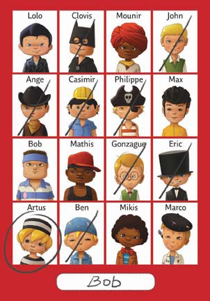 Djeco, mini gra logiczna Nazywam się Juliusz Djeco, mini gra logiczna Nazywam się Juliusz