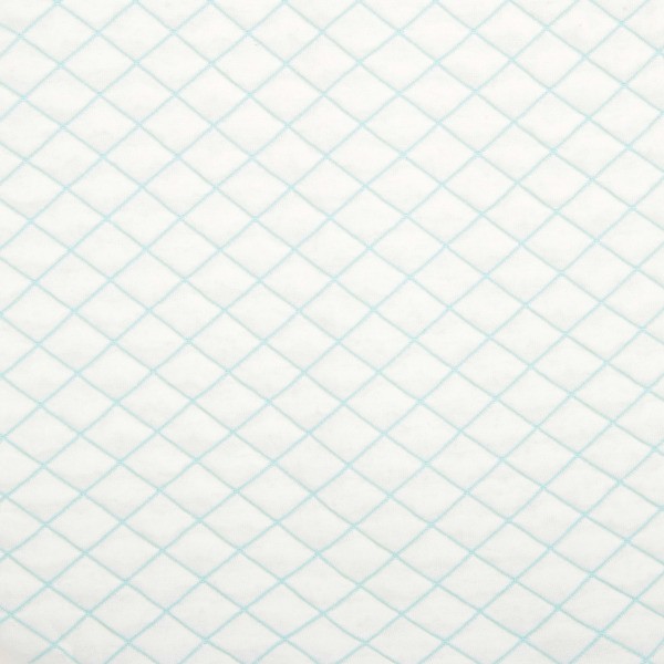 Aden & Anais, bawełniany śpiworek z rękawkami snug fit kremowo – miętowy TOG 1.5, 6-9m