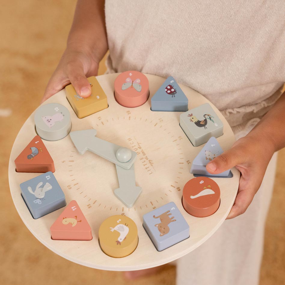 Little Dutch, Drewniany zegar do nauki godzin