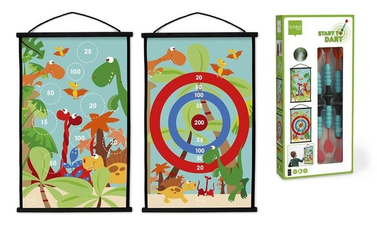 Scratch, Start To Dart - rzutki Świat Dinozaurów