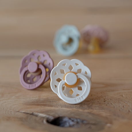 Bibs, Smoczek Boheme 2-pack Ivory & Blossom M