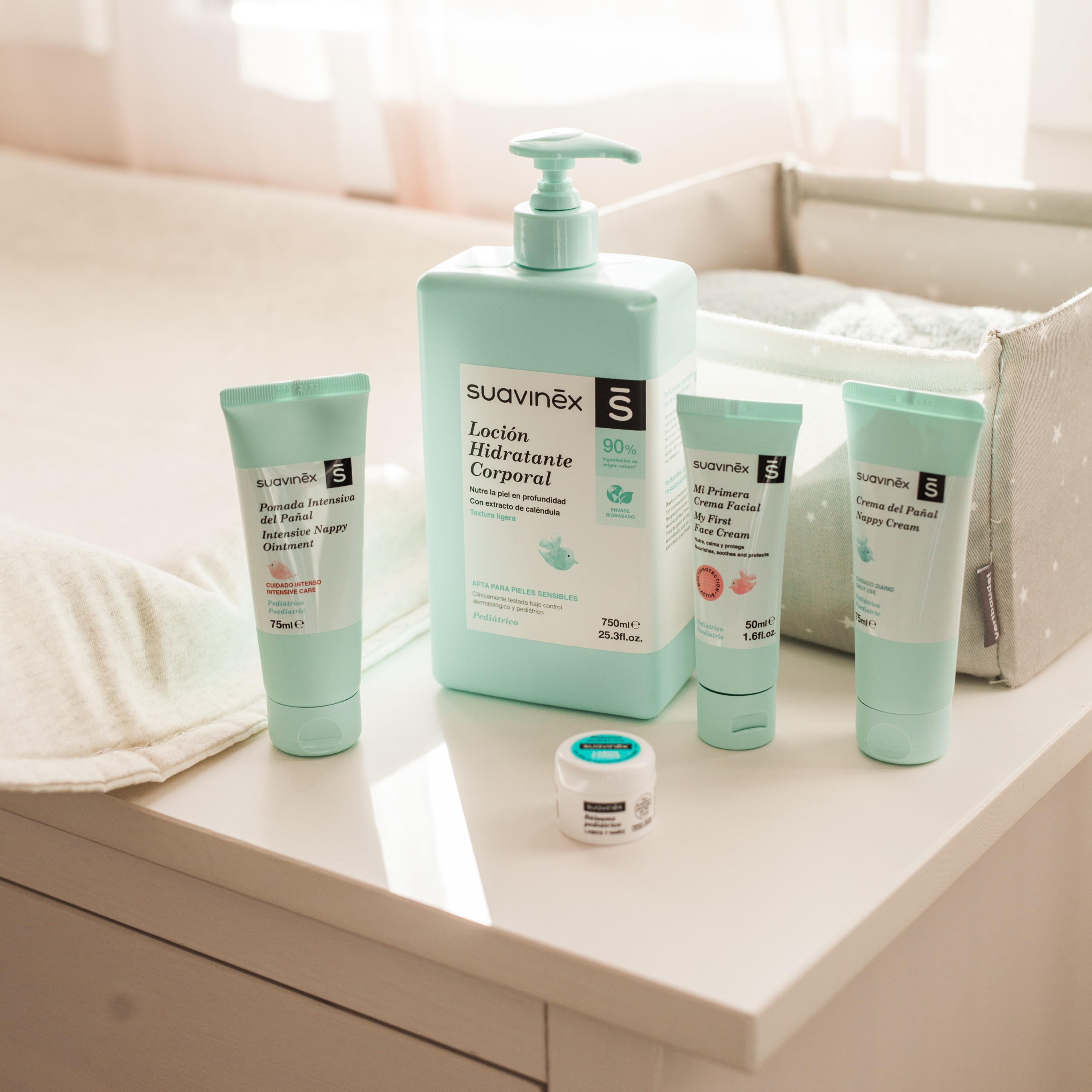 Suavinex, Zestaw duo perfect care silver Suavinex, Zestaw duo perfect care silver