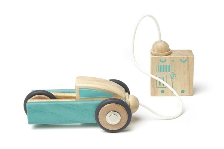 Tegu, Drewniane klocki magnetyczne FUTURE LINE Circuit Racer Tegu, Drewniane klocki magnetyczne FUTURE LINE Circuit Racer