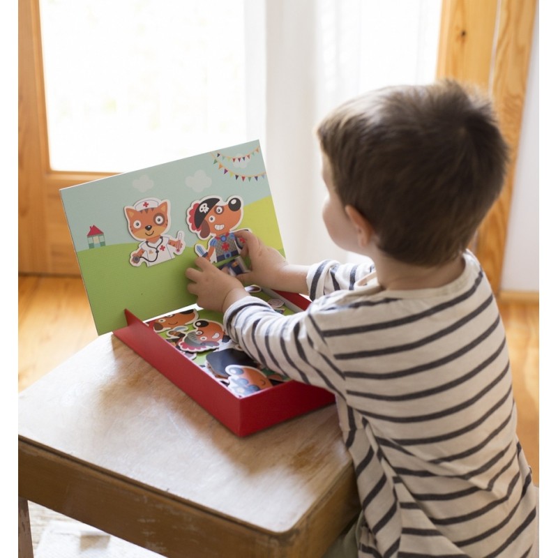 Apli Kids, Magnetyczna układanka - Postacie Apli Kids, Magnetyczna układanka - Postacie