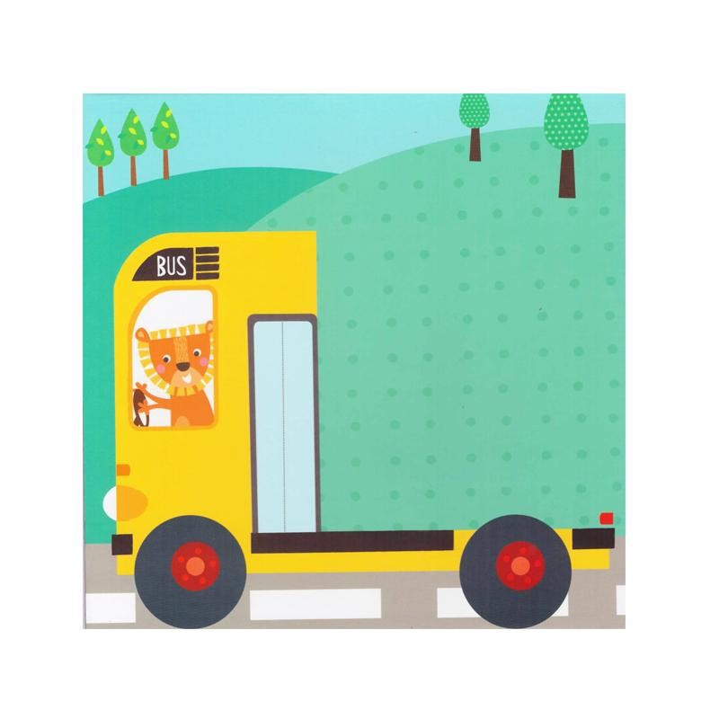 Apli Kids, Mini zestaw z magnesami - Miasto Apli Kids, Mini zestaw z magnesami - Miasto