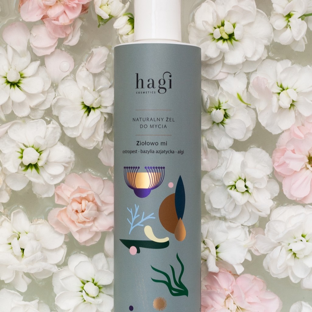 Hagi, naturalny żel do mycia ciała - ziołowo mi Hagi, naturalny żel do mycia ciała - ziołowo mi