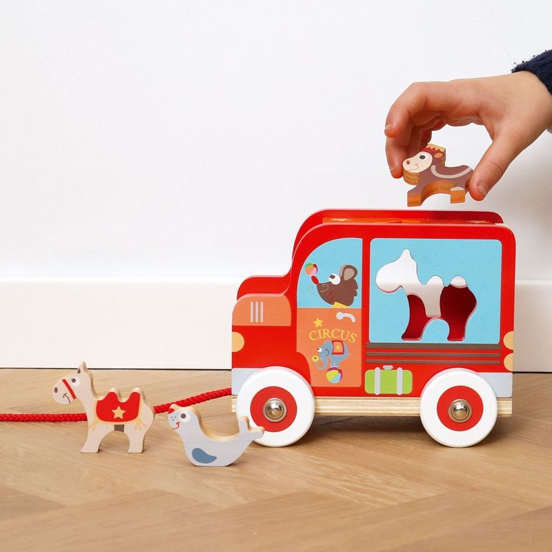 Scratch, Samochód sorter do ciągnięcia Cyrk