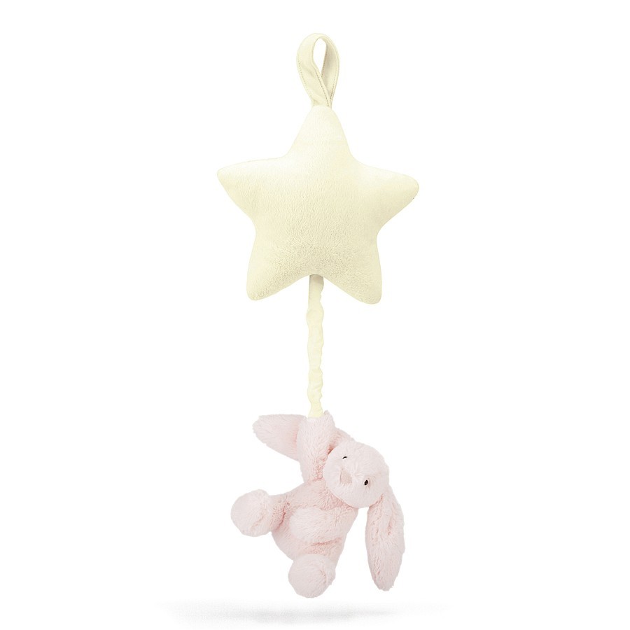 Jellycat, Króliczek z gwiazdką 28 cm różowy