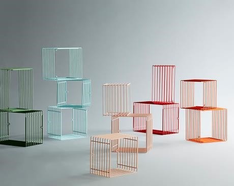 Półka Metalowa Szara