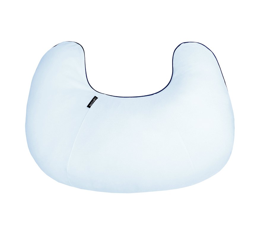 Lullalove, Poduszka do karmienia rogal - Niebieski