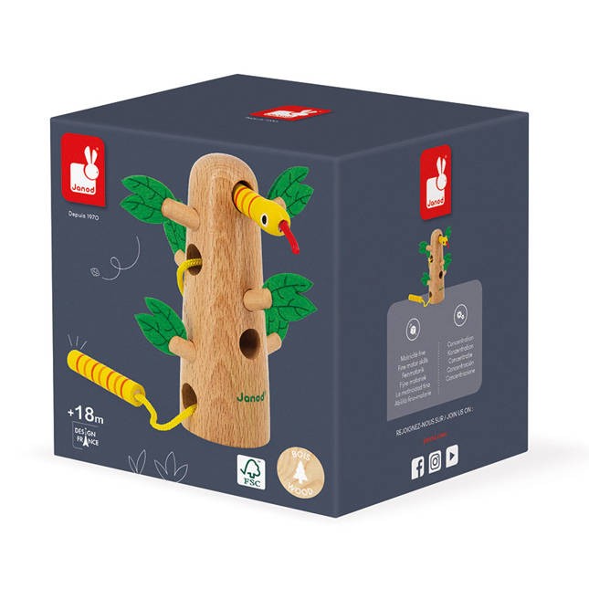 Janod, Drewniana przeplatanka Drzewo Tropik