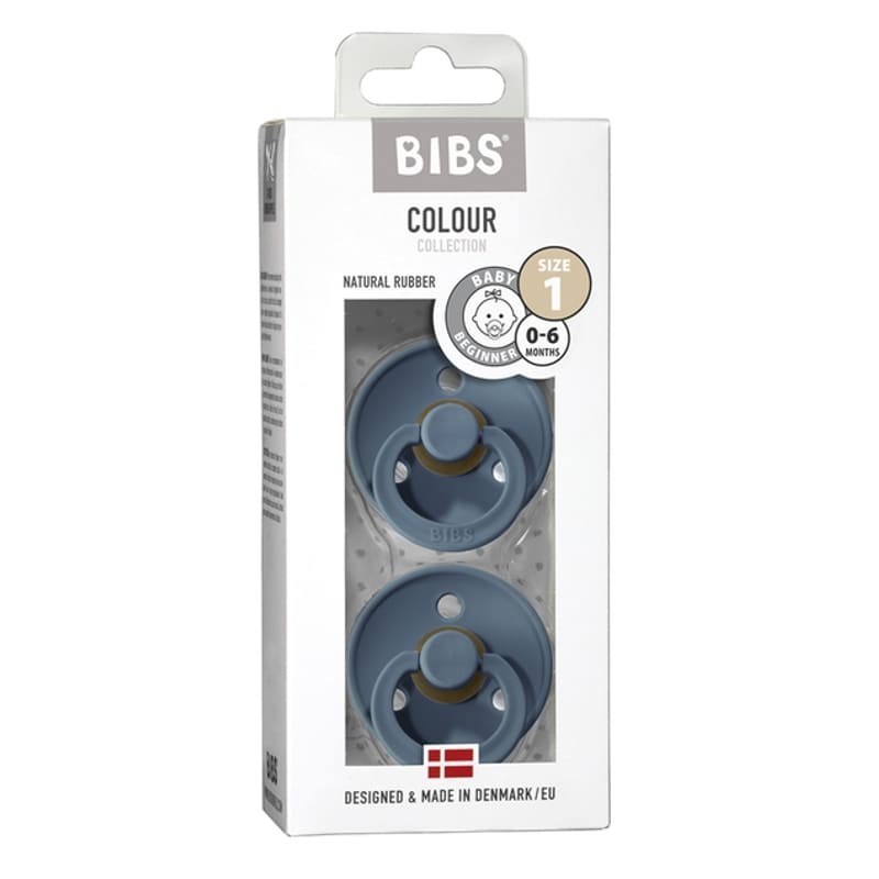Bibs, Duo Colour S Petrol Smoczek uspokajający kauczuk Hevea Bibs, Duo Colour S Petrol Smoczek uspokajający kauczuk Hevea