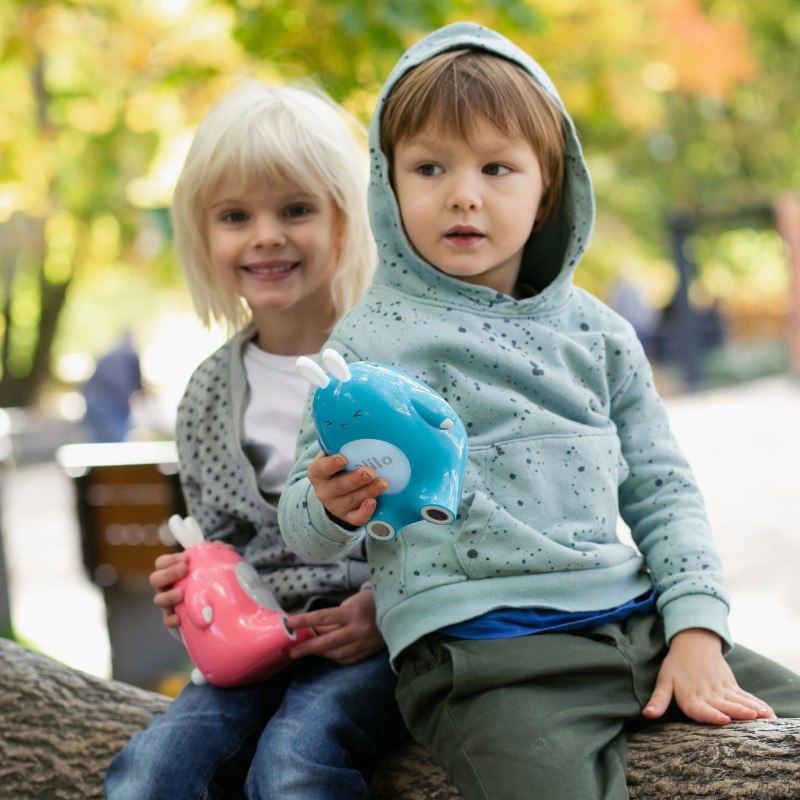 Alilo, Króliczek Happy Bunny - niebieski