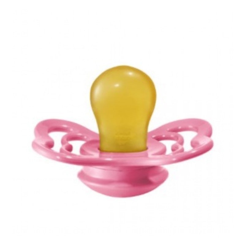 Bibs, Supreme S Coral Smoczek Uspokajający kauczuk Hevea Bibs, Supreme S Coral Smoczek Uspokajający kauczuk Hevea