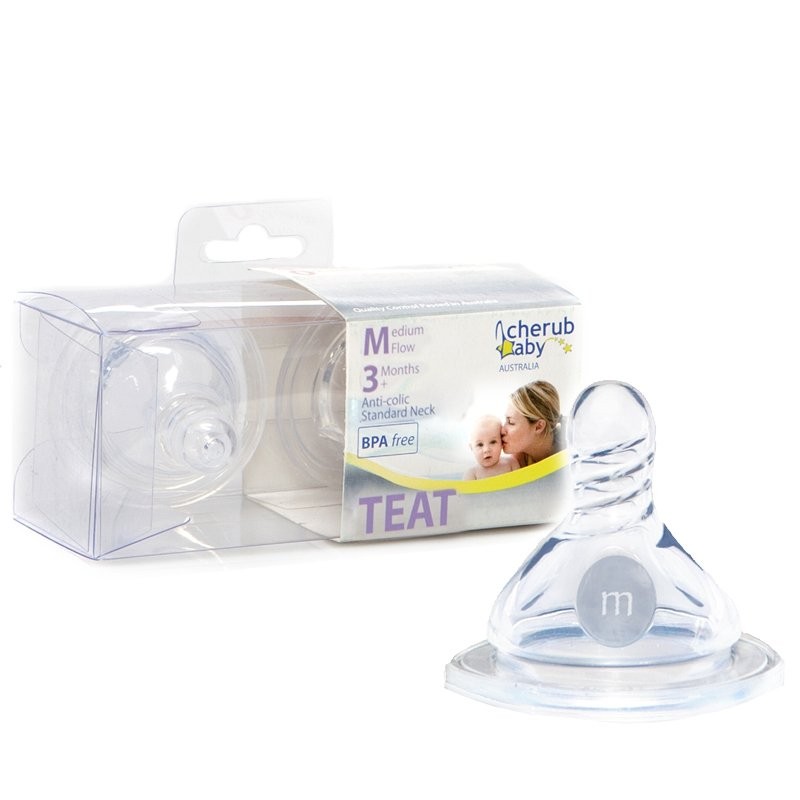 Cherub Baby, Antykolkowe smoczki 2 szt. - średnie Cherub Baby, Antykolkowe smoczki 2 szt. - średnie