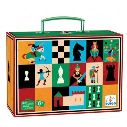 Djeco, szachy w walizce