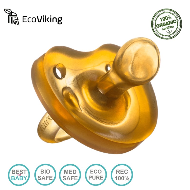 Eco Viking, Smoczek Anatomiczny Kauczuk naturalny wiek 6m+