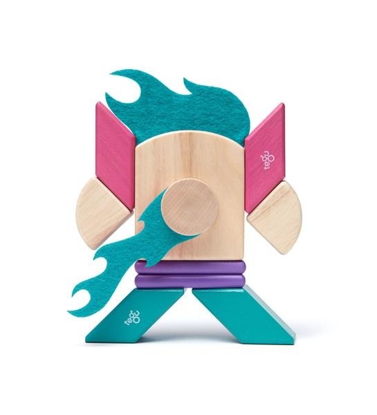 Tegu, Drewniane klocki magnetyczne STICKY MONSTERS Finklebear Tegu, Drewniane klocki magnetyczne STICKY MONSTERS Finklebear