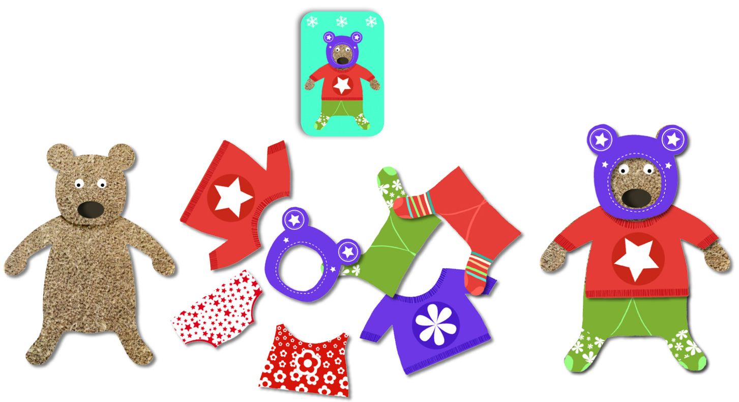 Djeco, ubierz Misia Gra