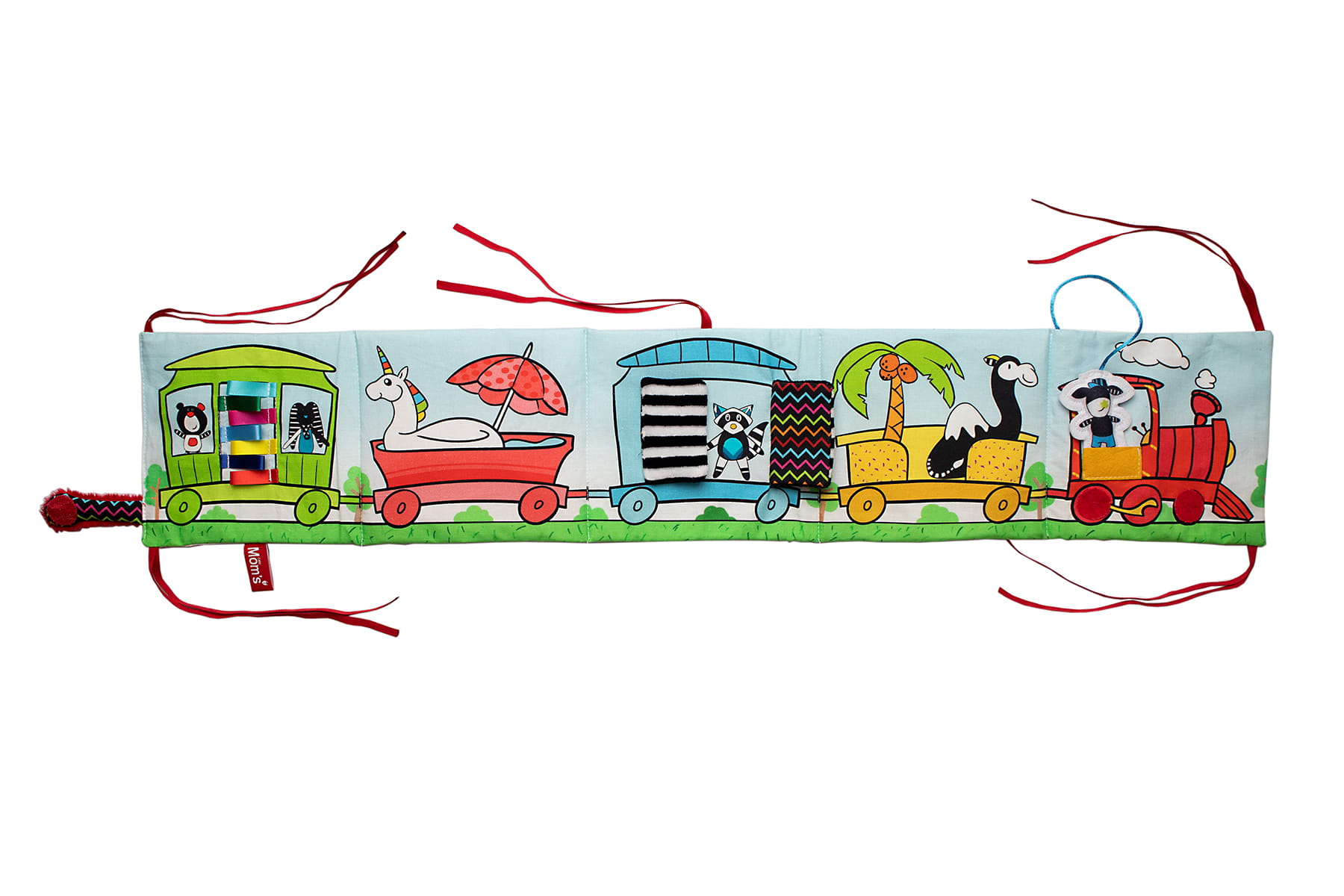 Mom's Care, Sensoryczna Książeczka Ciuchcia