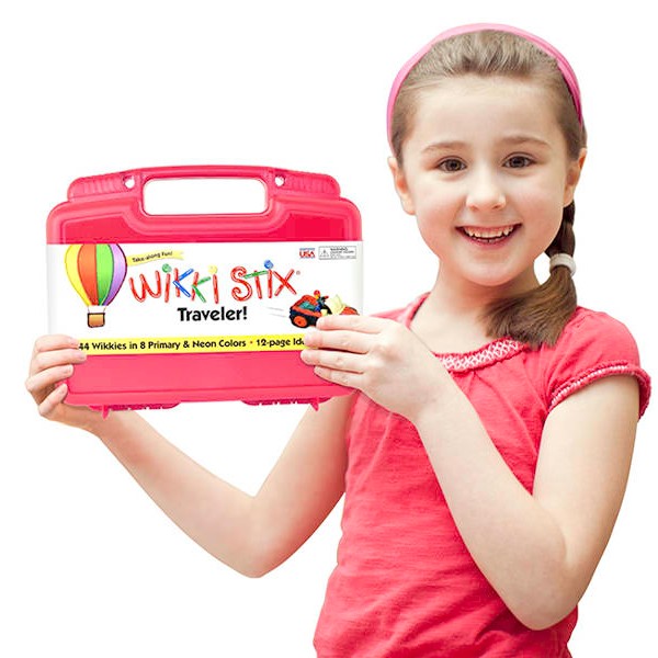 Wikki Stix, Woskowe sznureczki czerwona walizka XL 144szt. Wikki Stix, Woskowe sznureczki czerwona walizka XL 144szt.