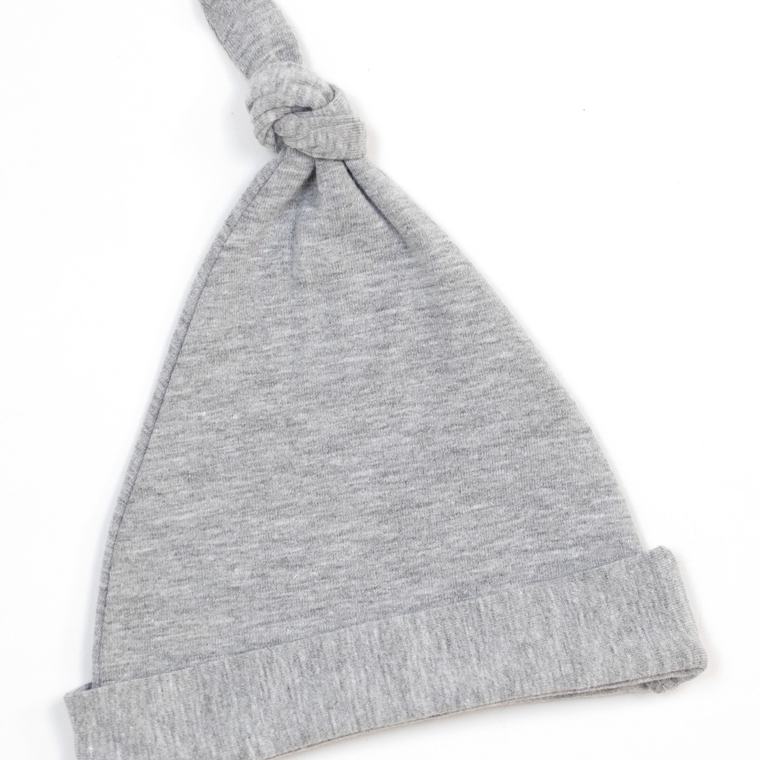 Sleepee, Czapeczka Krasnal 2-pack Jasny Szary/Róż 2-4 miesiące