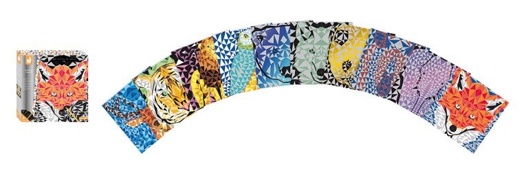 Janod, Zestaw kreatywny Do zdrapywania Animetrics