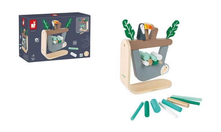 Janod, Gra balansowa drewniana Leniwiec 3+