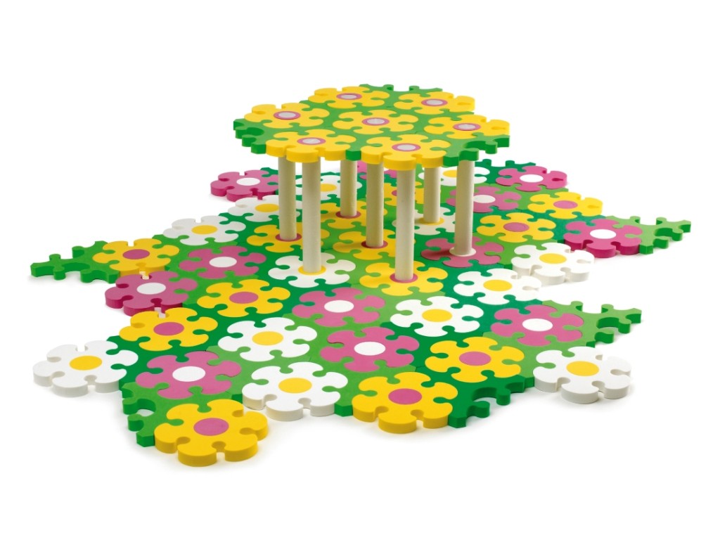 Duża mata piankowa Tessell - łąka Duża mata piankowa Tessell - łąka