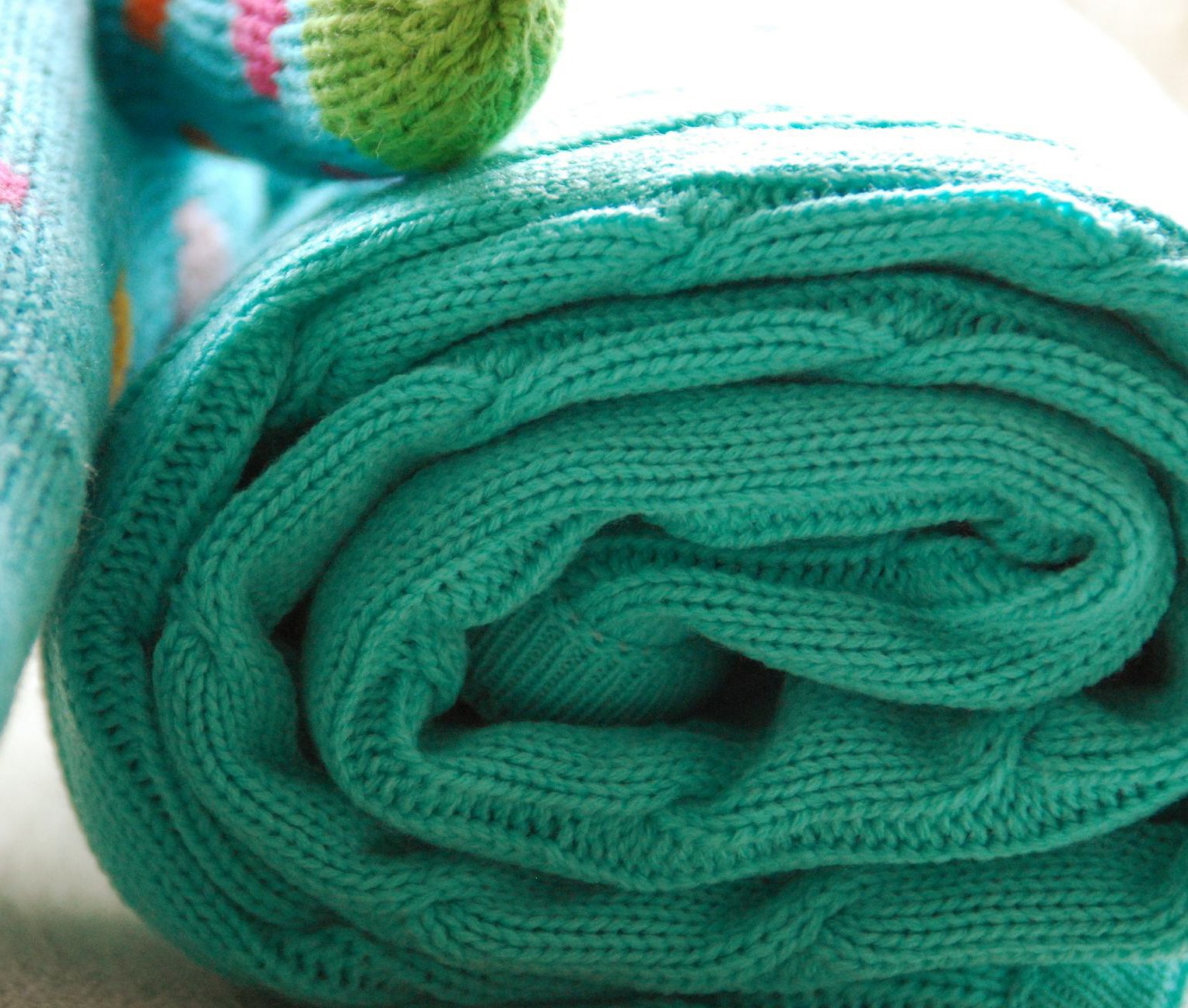 Dzianinowy kocyk laguna - edycja limitowana