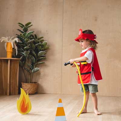 Plan Toys, Zestaw Strażaka Plan Toys, Zestaw Strażaka
