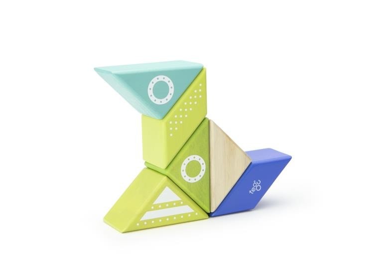 Tegu, Drewniane klocki magnetyczne TRAVEL PALS 6szt Statek Kosmiczny Tegu, Drewniane klocki magnetyczne TRAVEL PALS 6szt Statek Kosmiczny