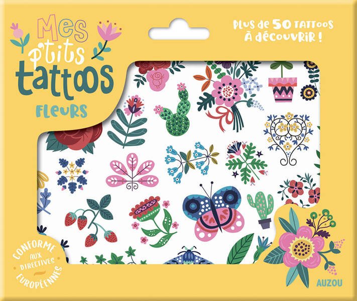 Auzou, Tatuaże Kwiaty