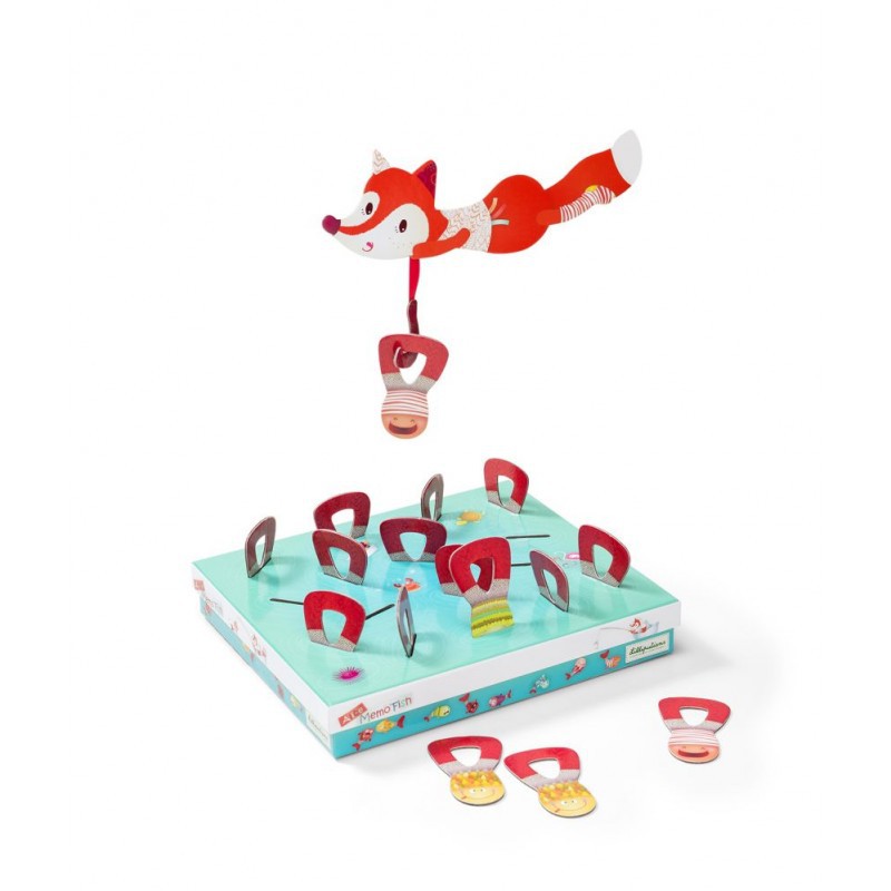 Lilliputiens, gra Memory Fishing Game łowienie rybek Lilliputiens, gra Memory Fishing Game łowienie rybek