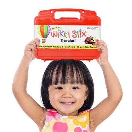 Wikki Stix, Woskowe sznureczki czerwona walizka XL 144szt. Wikki Stix, Woskowe sznureczki czerwona walizka XL 144szt.