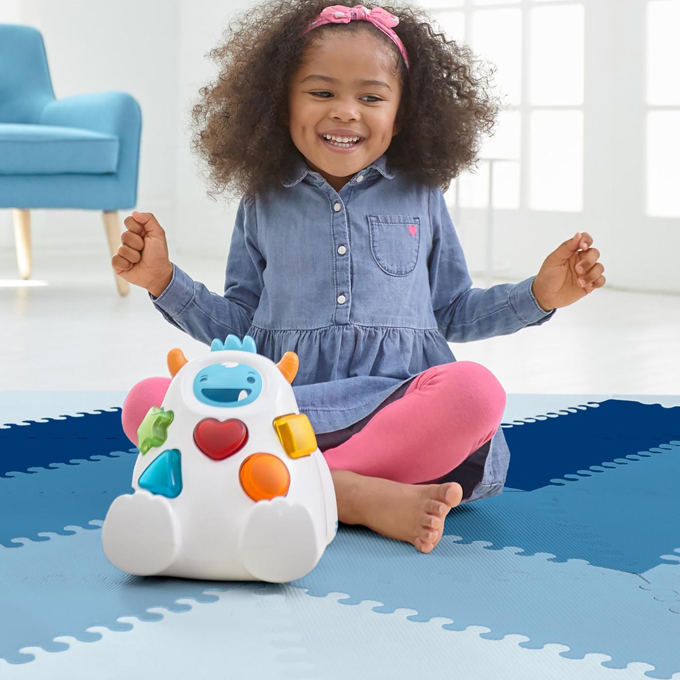 Skip Hop, Mata piankowa Playspot Blue Ombre