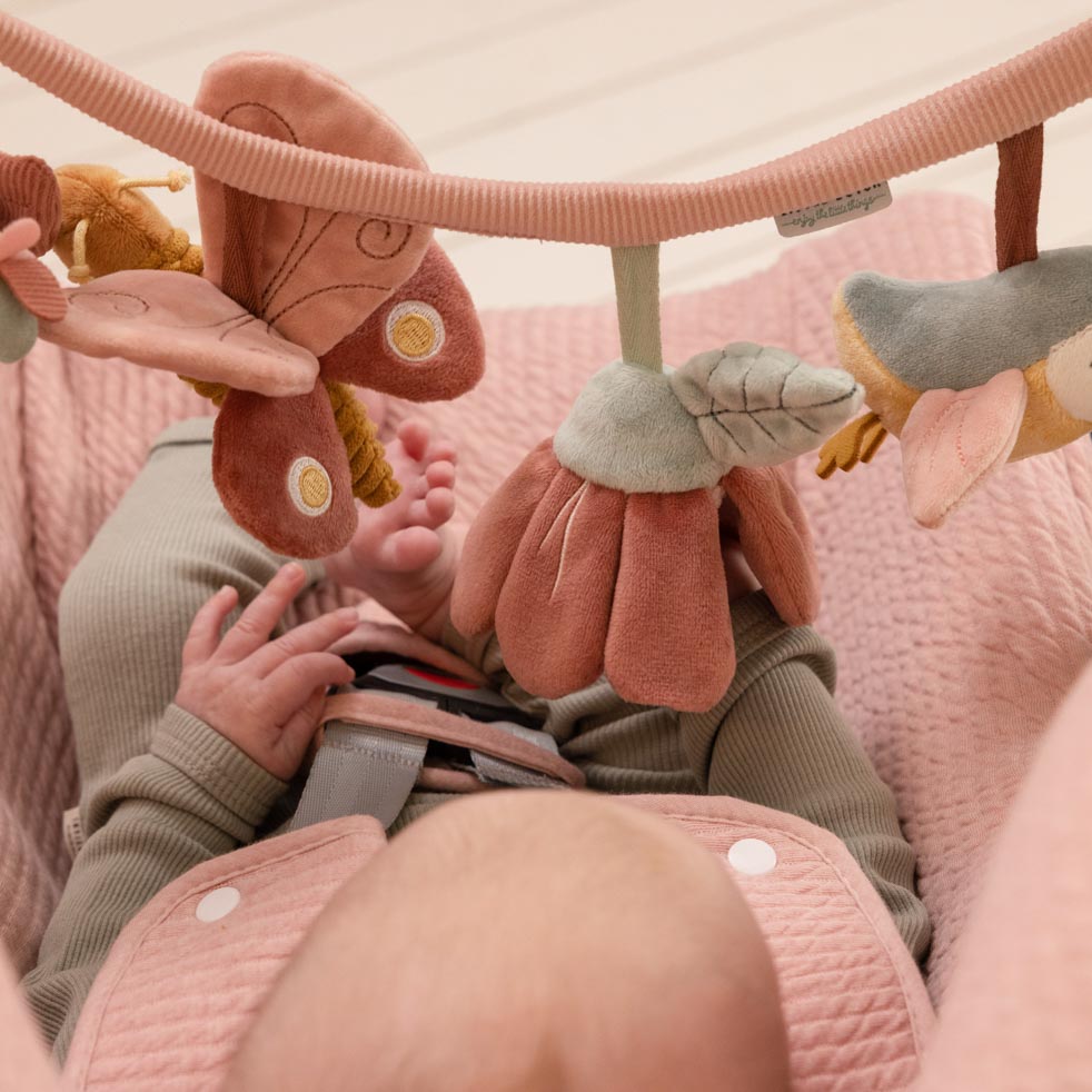 Little Dutch, Zawieszka interaktywna do fotelika Flowers & Butterflies