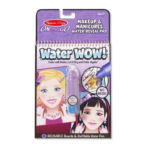 Melissa&Doug, Kolorowanka Water Wow! Make Up