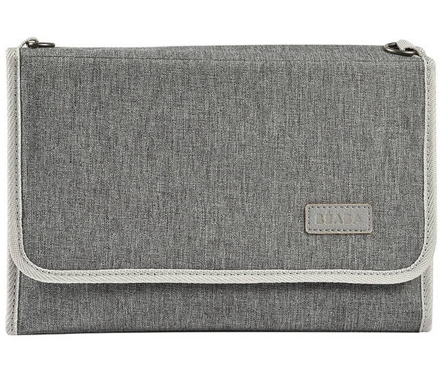 Beaba, Przewijak podróżny z etui na akcesoria Heather Grey