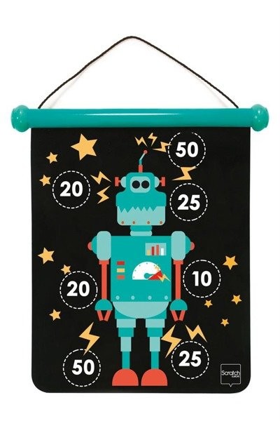 Scratch, Rzutki magnetyczne Robot, rozmiar M Scratch, Rzutki magnetyczne Robot, rozmiar M
