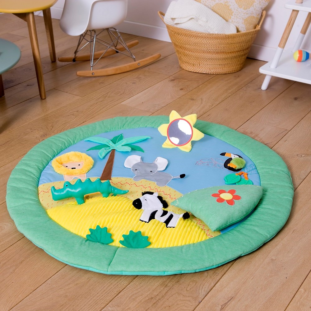 Little Big Friends, Mata edukacyjna dla niemowląt – wersja DŻUNGLA Little Big Friends, Mata edukacyjna dla niemowląt – wersja DŻUNGLA